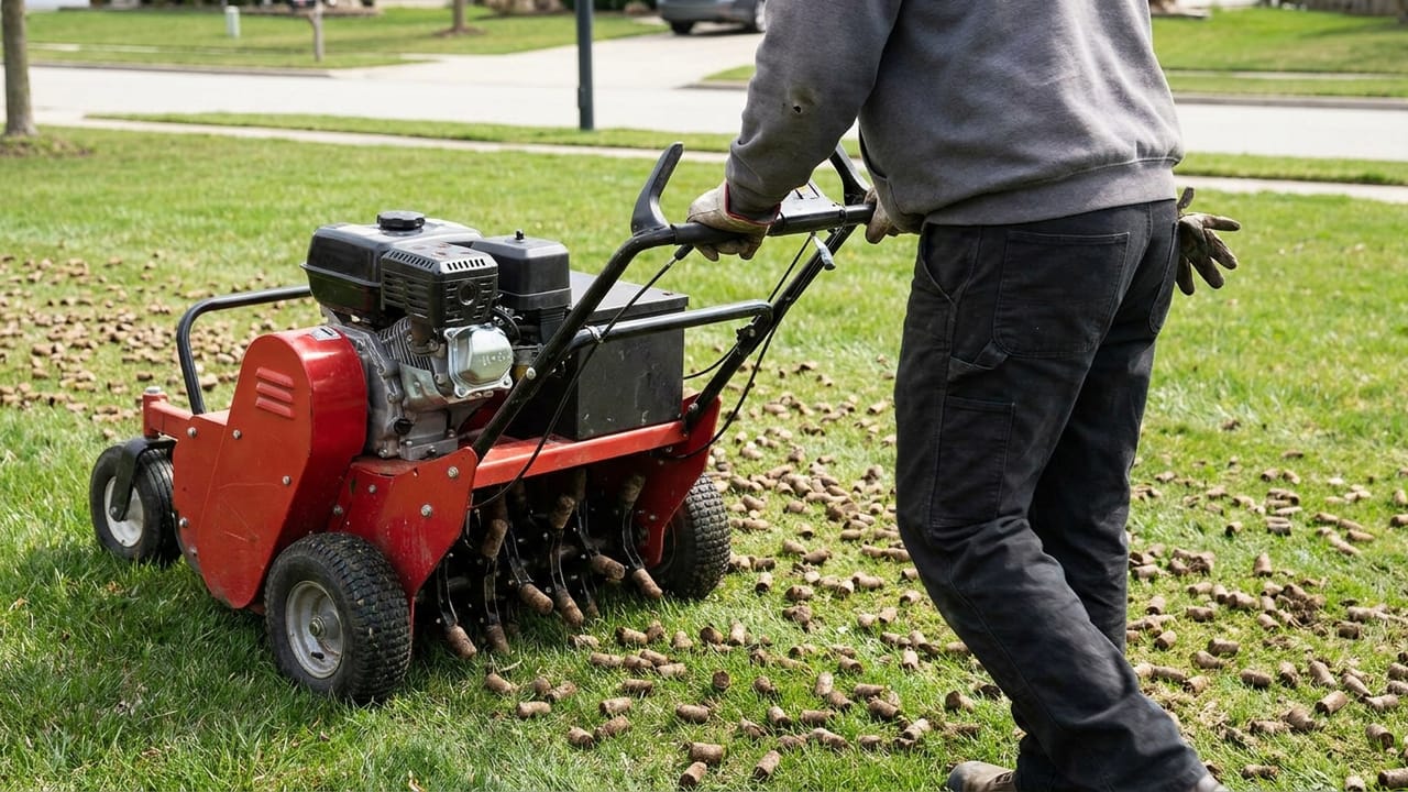 Aeration & Overseeding in Nashville
